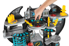 Imaginext Batcave elevator provides vertical access for action figures