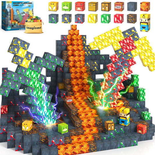 Imagiomo dinosaur mine adventure blocks for creative play indoors and imaginative exploration
