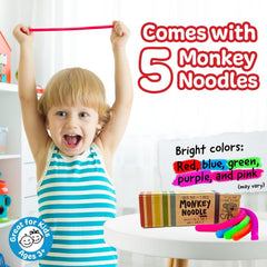 IMPRESA Monkey Noodles classroom-use setup shows group-friendly sensory tool