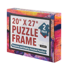 Impresa Puzzle Display Frame Kit versatile solution for holiday or everyday puzzle art.