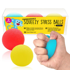 IMPRESA Squishy Stress Ball Berry color helps focus during study sessions