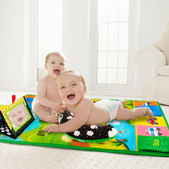 Inbeby tummy time pillow providing soft support for infant tummy time.