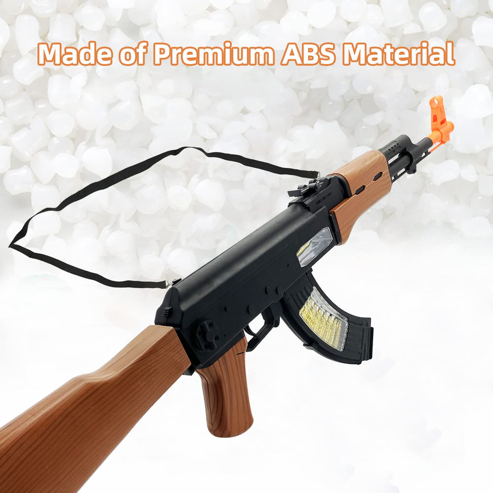 INCHOI Special Forces AK-47 electric gun toy measures 27 inches for a dramatic presence.