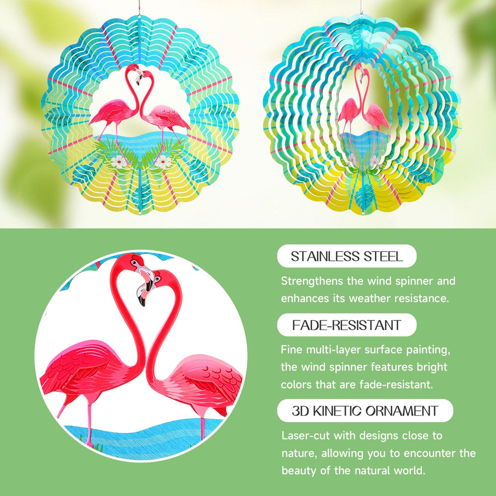 INCROYDAY stainless steel wind catcher for outdoor art