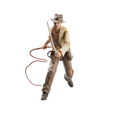 Indiana Jones Temple of Doom figure front view with premium articulation for dynamic poses
