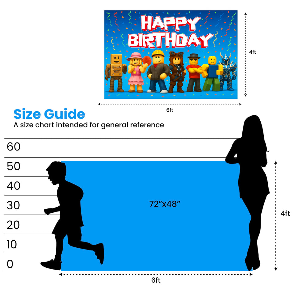 IndoTribe gaming birthday banner adds vibrant party atmosphere