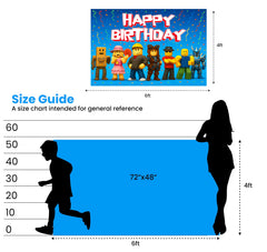 IndoTribe gaming birthday banner adds vibrant party atmosphere