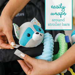 Infantino bird rattle offers delightful sounds to stimulate auditory curiosity