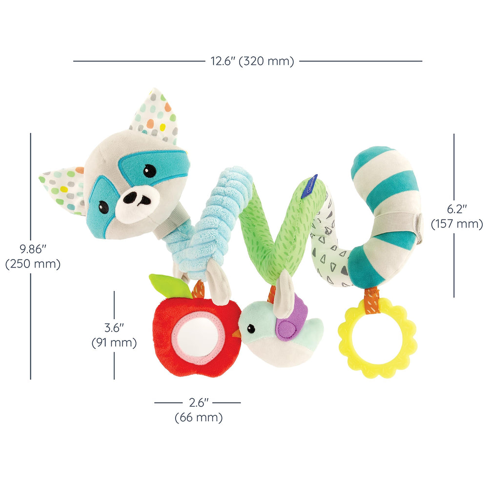 Infantino fox ears crinkle sound adds cause-and-effect delight