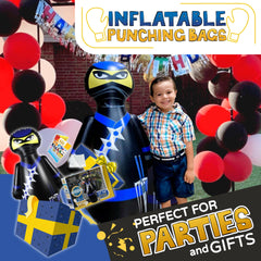 Inflatable Dudes Ninja Toy ninja-themed play for imagination and exercise.