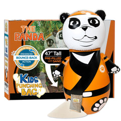 Inflatable Dudes Panda Toy 47-inch base-filled with sand for stable play