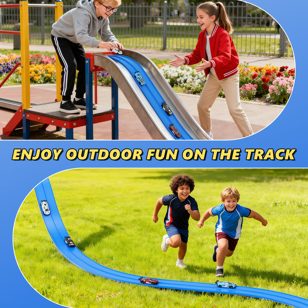 Ingbear dual-track design supports two simultaneous races.