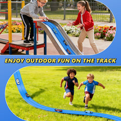 Ingbear dual-track design supports two simultaneous races.