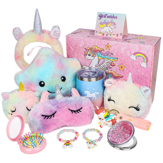 Ingbear unicorn light-up pillow for magical bedtime cuddles and glow