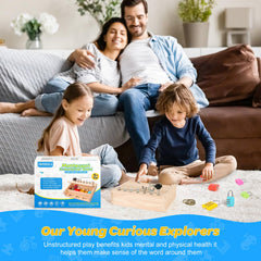 INIFEIDALA portable tabletop learning toy designed for travel and on the go play