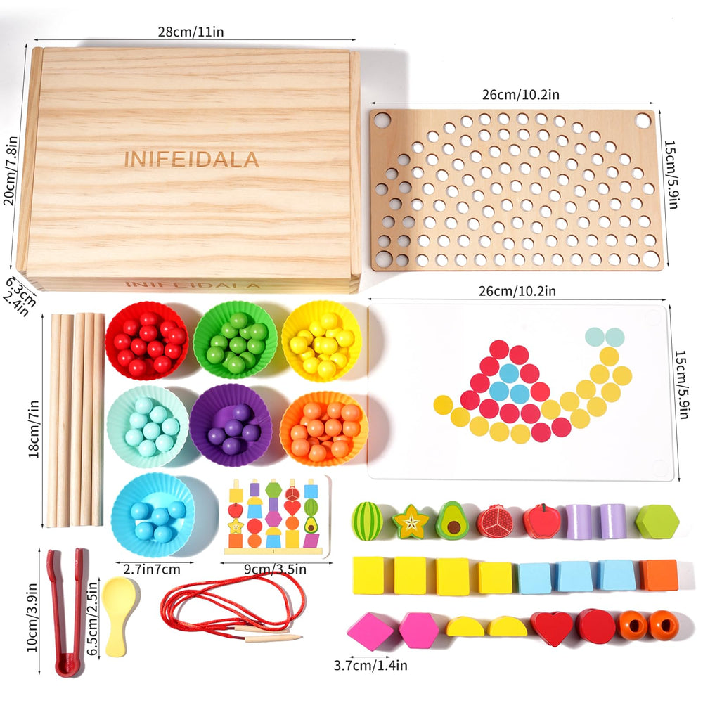 INIFEIDALA preschool learning toy collection for ages 3 and up