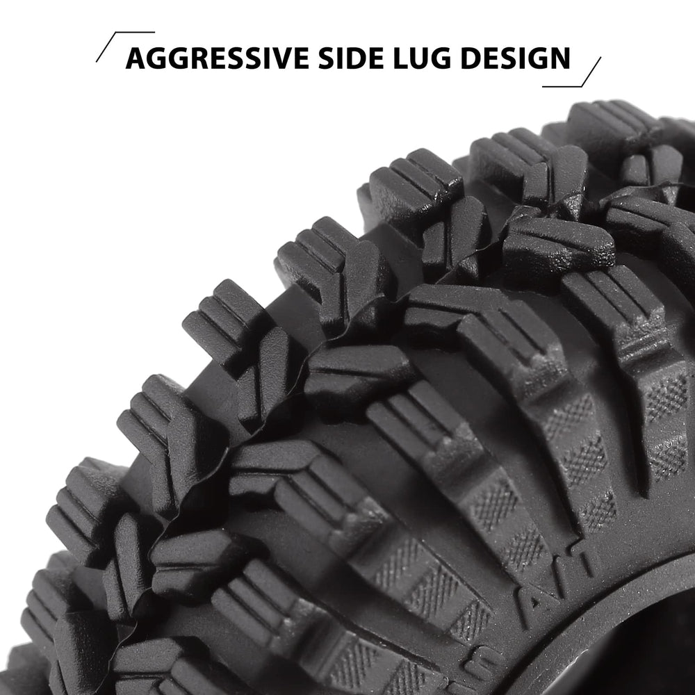 INJORA 1.0 All Terrain S5 Trekker bead seating shows rugged sidewall support.