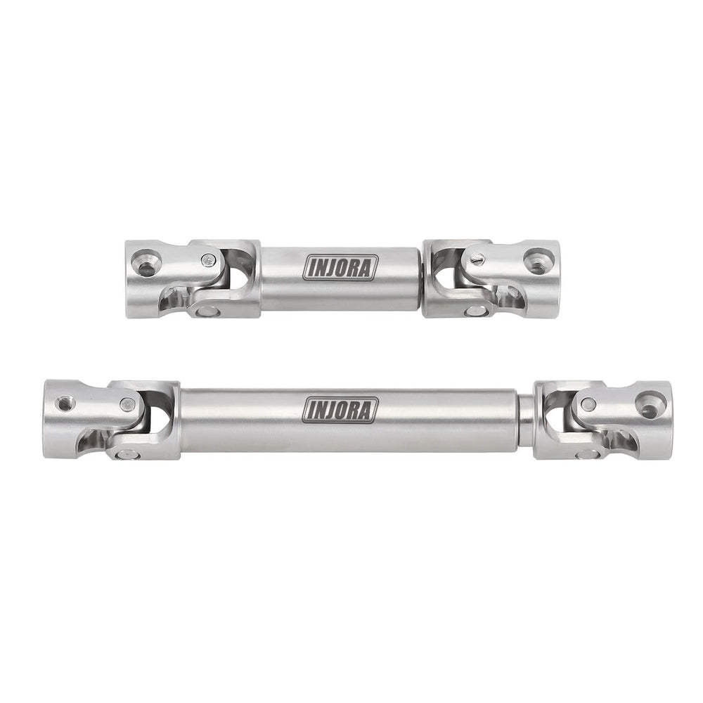 INJORA 23g stainless steel drive shaft with scale joint for authentic 1/18 RC crawling realism