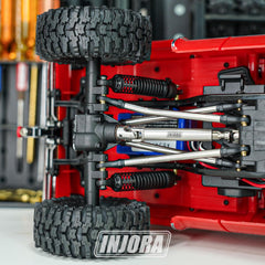 INJORA TRX4M High Trail K10 F150 fitment for stock gears and INJORA gears