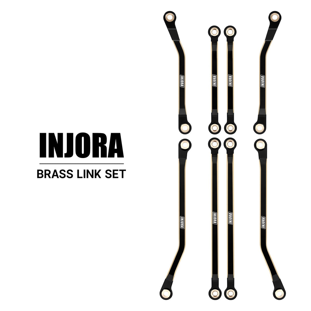 INJORA high-clearance brass link designed for TRX4M K10 High Trail