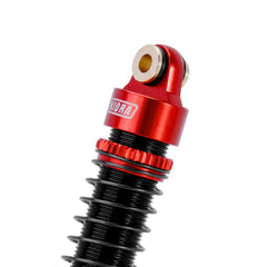 Nylon bottom rod end on INJORA shock damper maintains consistent control