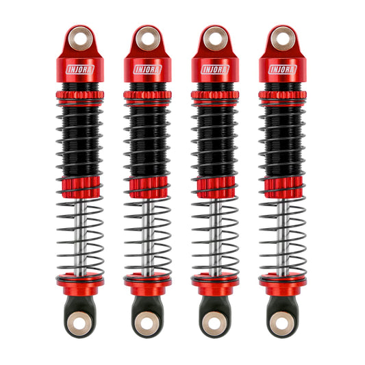 INJORA 59mm threaded shock damper assembly for Redcat Ascent18 improves stability on rough terrain