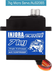 INJORA 7KG servo arrives with metal mount for solid, long-lasting installation