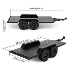 ABS plastic build shown for durability during off-road RC sessions.