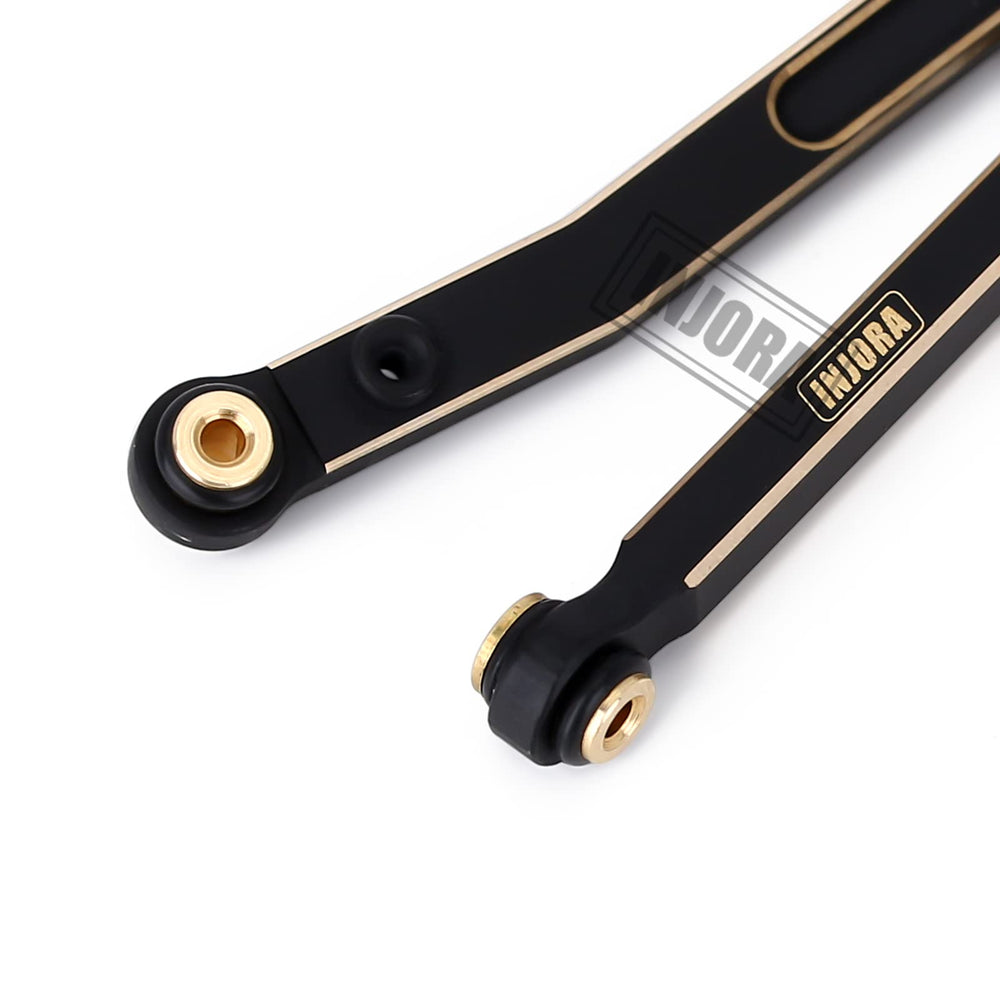 INJORA AX90081 brass upgrade pack for 1/24 crawler performance.