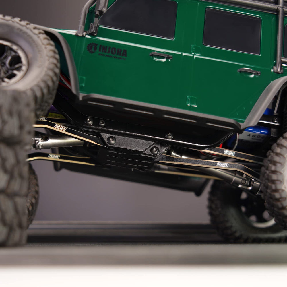 Chamfered black edges add style while helping resist wear during off-road use