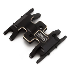 Easy installation with included hardware for INJORA brass skid plate.