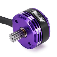 INJORA brushless kit with ESC tray cut guidance enabling a clean install.