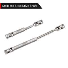 INJORA center drive shaft upgrade offers strong wear resistant upgrade for 1/24 RC crawlers