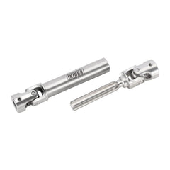 INJORA drive shaft D-shaped holes – tighter connection to transmission and axles.