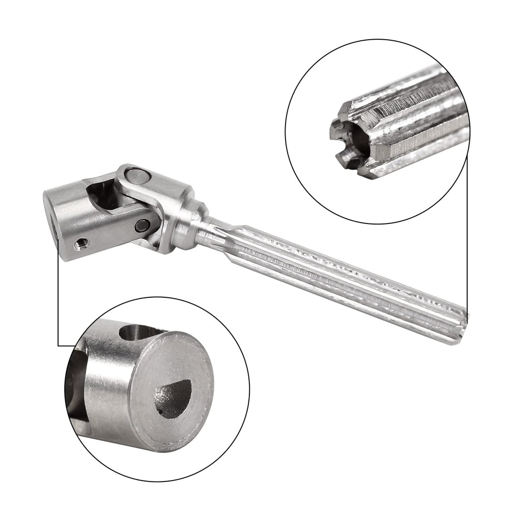 INJORA drive shaft designed for 1/24 RC crawler upgrades.