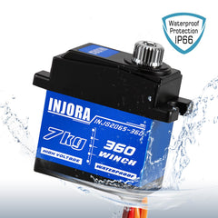 INJORA INJS2065-360 IP66 waterproof design protecting the crane in wet conditions