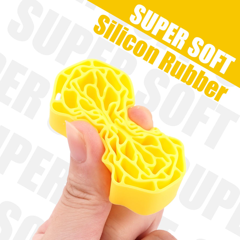 INJORA green soft silicone insert adds softer sidewall support for flexible ride