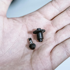 INJORA installation view of TRX4M with overdrive and underdrive gears