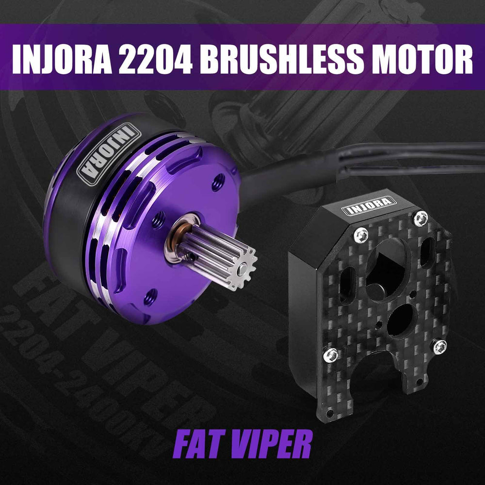 INJORA MBL32 G2 USB programming port for easy tuning.