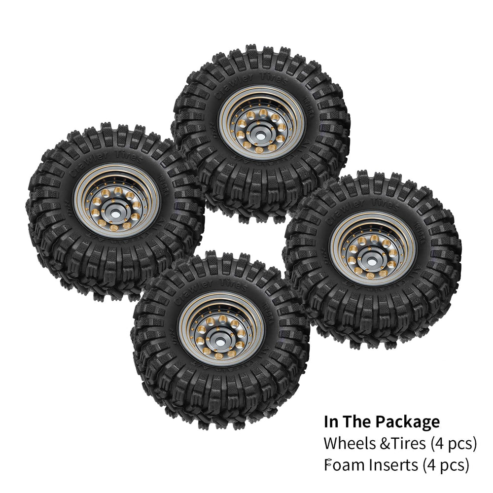 INJORA multi-curve tread siping enhances traction on loose dirt.