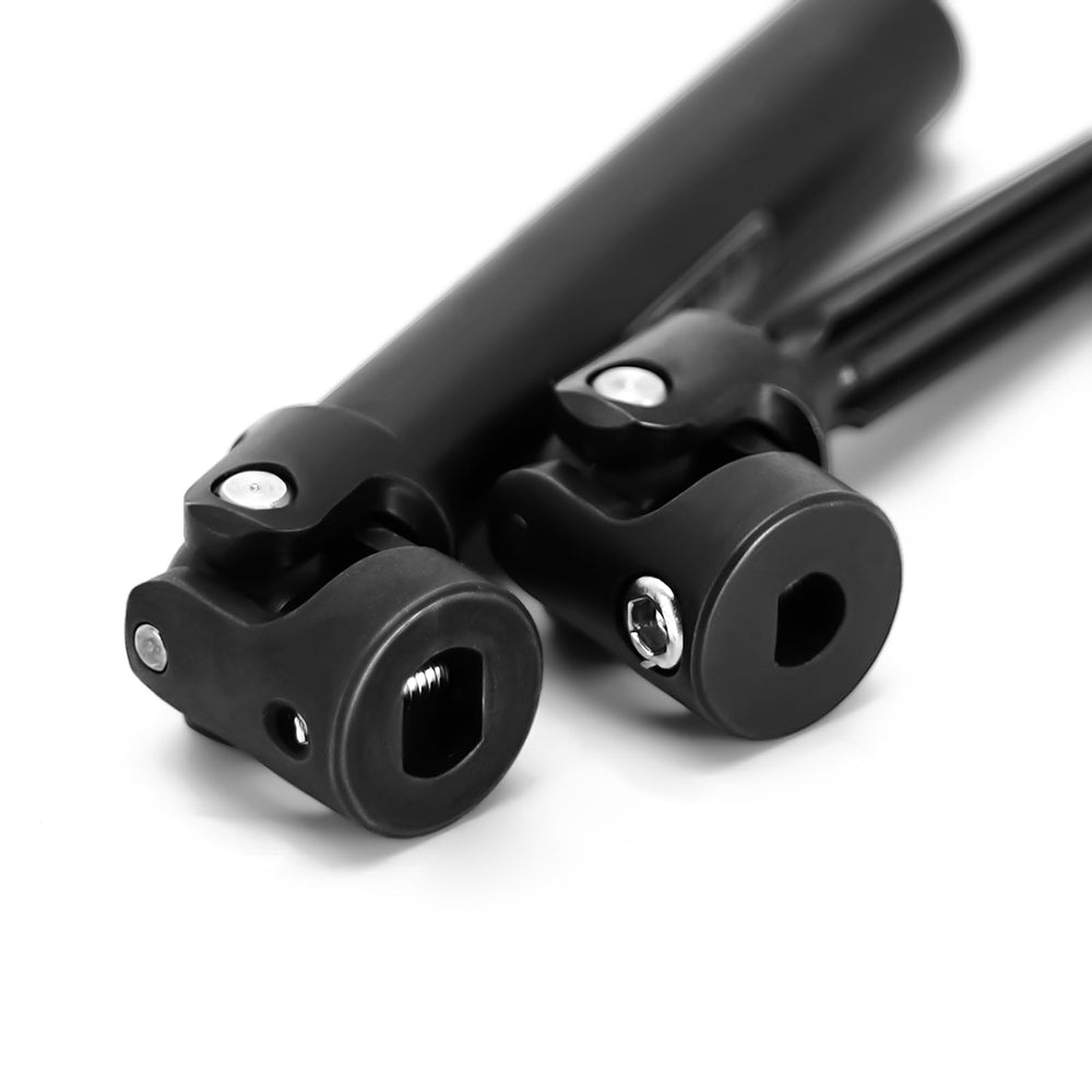 INJORA drive shaft featuring D-shaped holes offers tighter transmission connections.