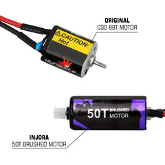 INJORA motor rotor with strong structure ensures durable performance during climbs.