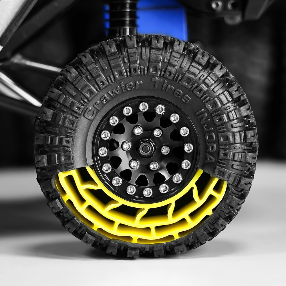 INJORA RC crawler tire and insert pack ready for upgrade