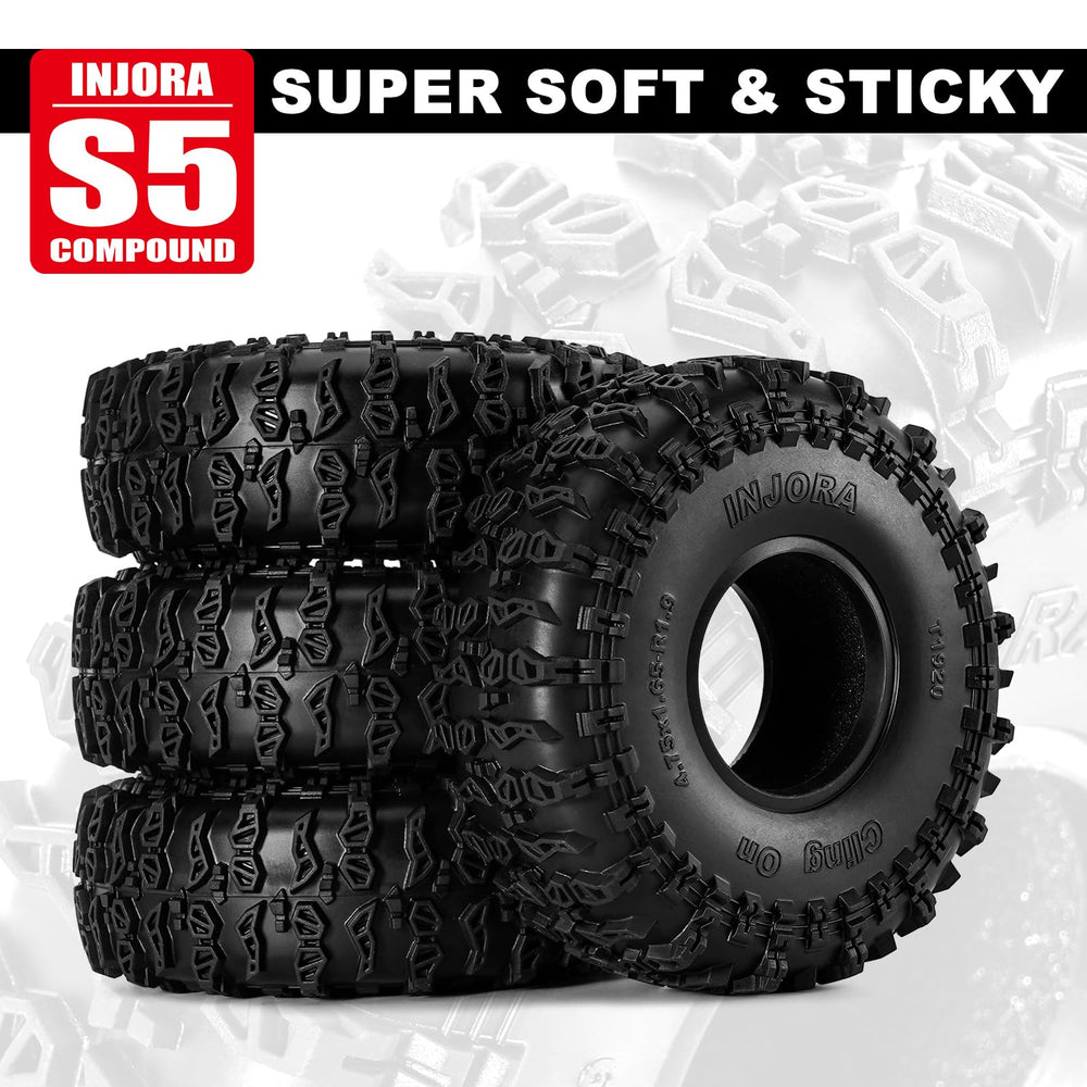 INJORA S5 packaging showing a complete four-pack ready to install.