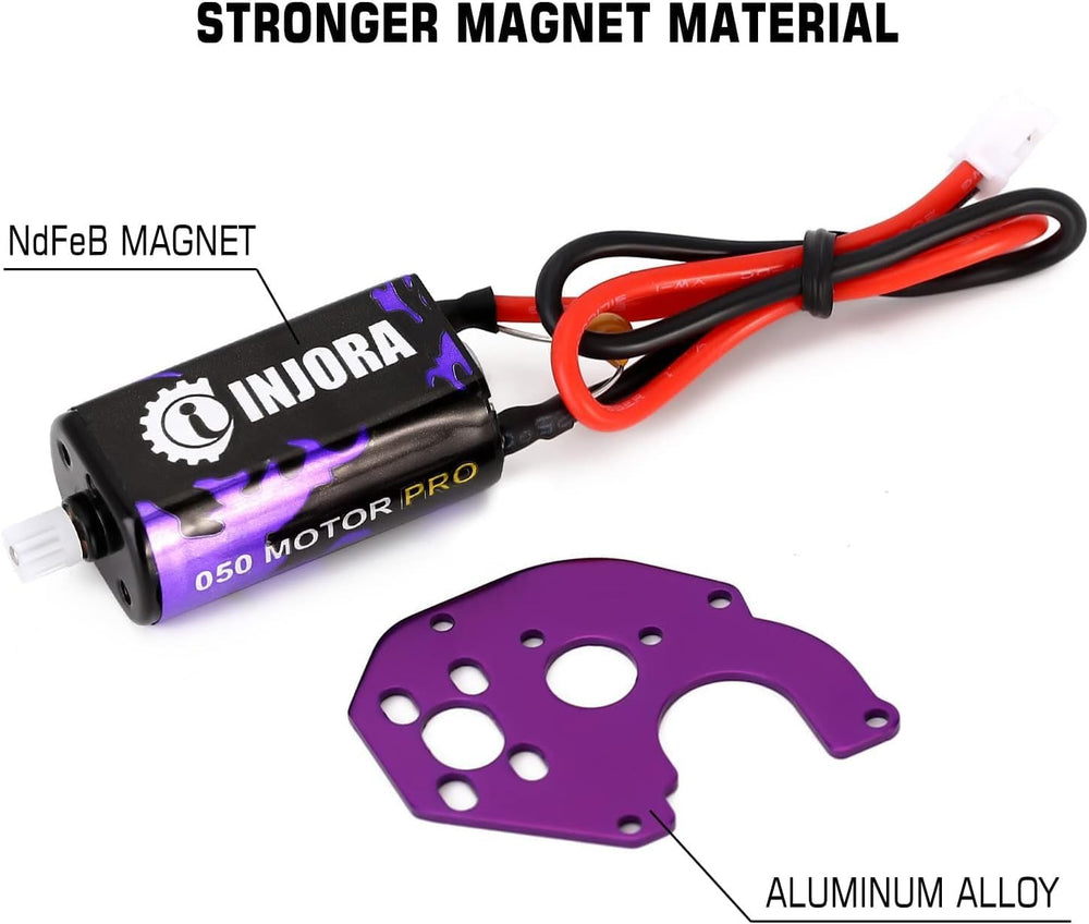 INJORA SCX24 compatibility with Gladiator, Bronco, C10, JLU, Deadbolt