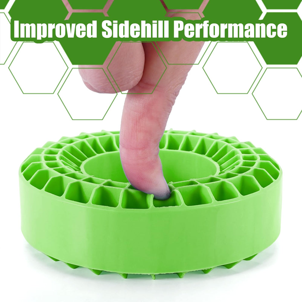 INJORA sidewall-support foam insert helps maintain tire shape during use.
