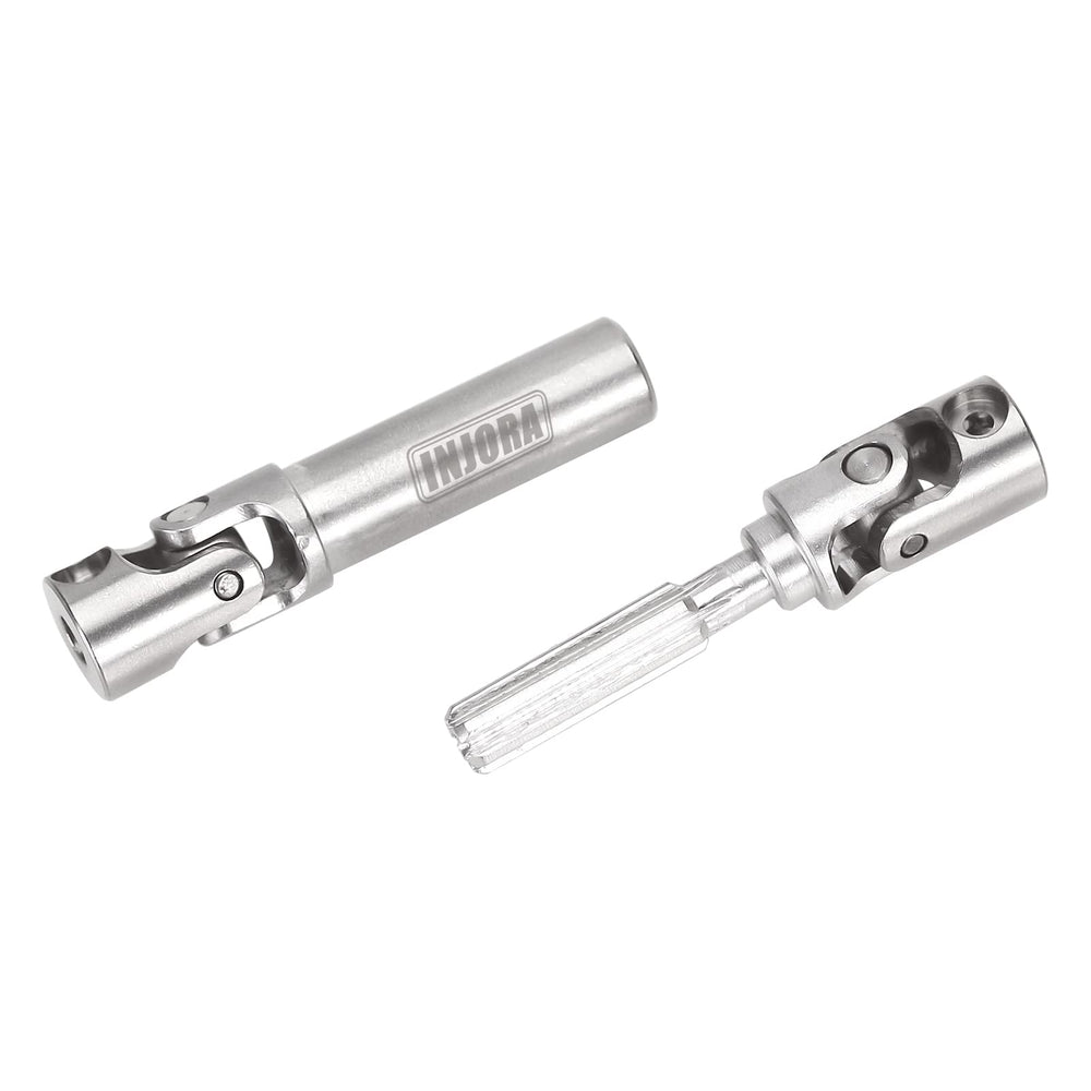 INJORA oxidation-resistant coating protects the shaft during rugged RC use.