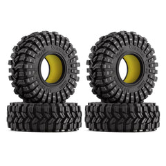 INJORA 1.0 tire side view with aggressive lug for off road bite