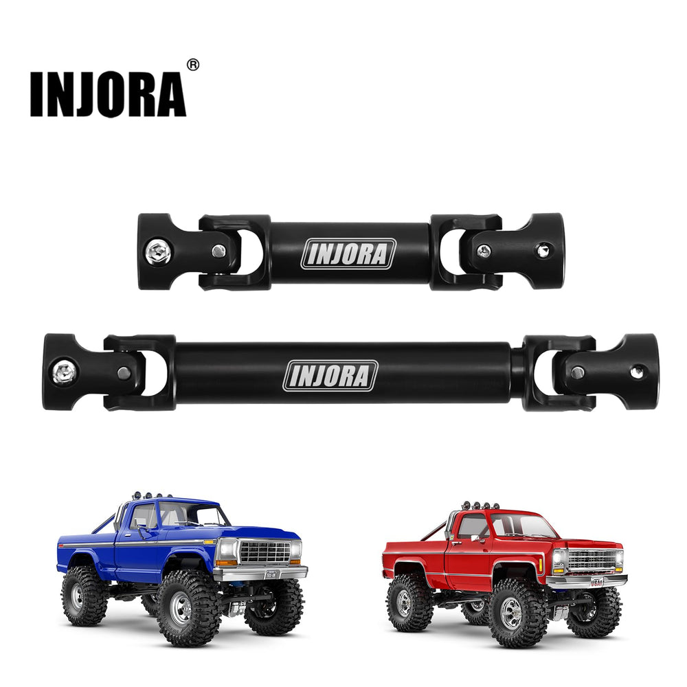 INJORA drive shafts enable dependable performance during tough climbs and trails.