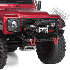 INJORA winch kit includes controller and cable for quick installation.